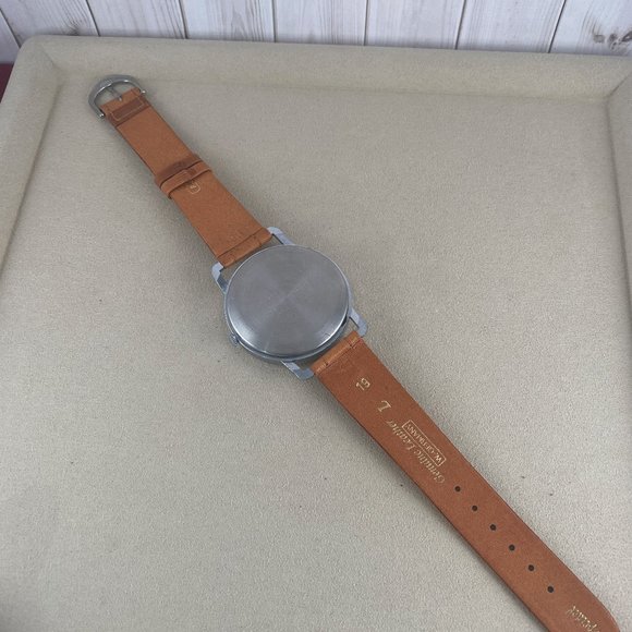 Vintage 1980’s Colossal Fossil Collection Moon Phase Watch Fashion in Time - Picture 8 of 10
